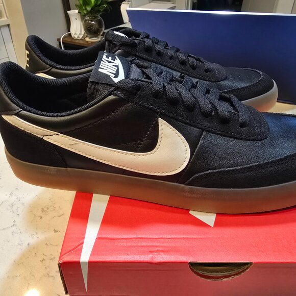 Nike Killshot 2 Black / Sail / Gum Lifestyle Sneakers Mens Size 10 FZ5630 001 - Picture 5 of 9